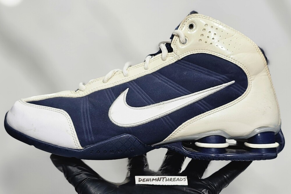 Vintage Nike Shox Zoom Air Basketball Shoes 2009 OG Rare Vntg 🔥Mens Size 9
